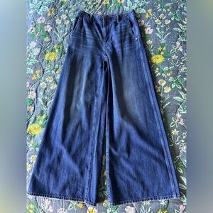 Madewell | Wide Sweep Denim Trousers
